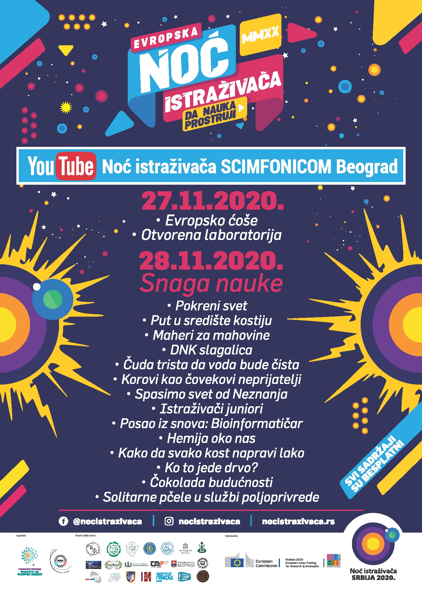 noc istrazivaca poster